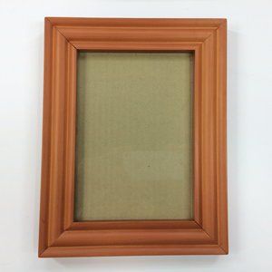 Cedar Colored Wood Picture Frame